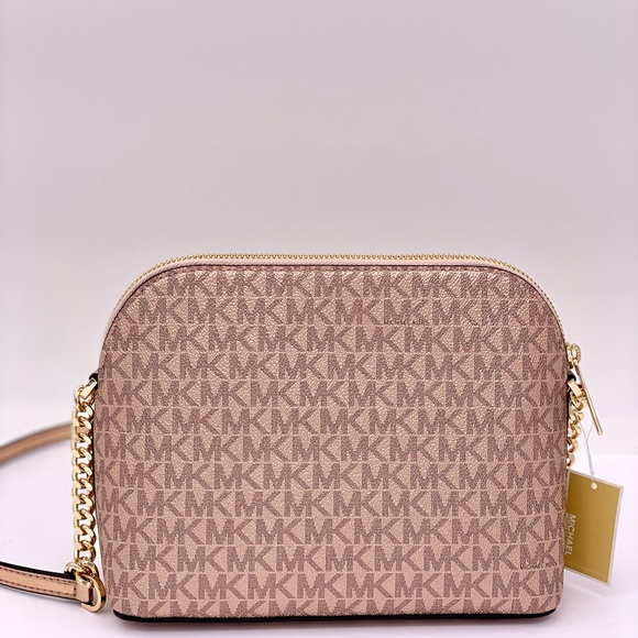 MICHAEL KORS Dome Crossbody Bag Rose Gold - Picture 14 of 16